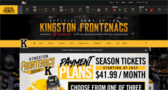 Desktop Screenshot of kingstonfrontenacs.com